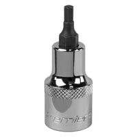 Sealey Hex Socket Bit 4mm 1/2"Sq Drive SBH016