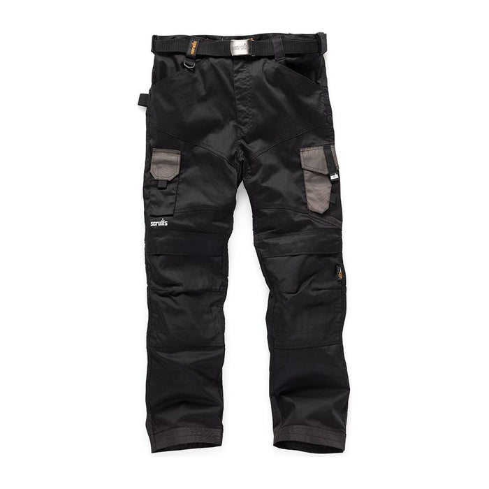 Scruffs Pro Flex Trousers Black 34S Scruffs - Town Tools 