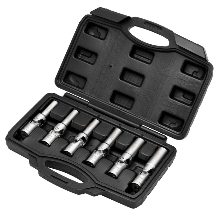 Draper Glow Plug Socket Set, 3/8" Sq. Dr. (6 Piece) - GPSS-6 Piece