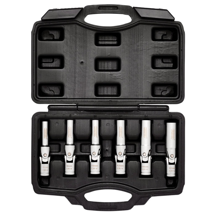 Draper Glow Plug Socket Set, 3/8" Sq. Dr. (6 Piece) - GPSS-6 Piece