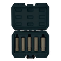Draper Wheel Nut Double Socket Set, 3/8" Sq. Dr. (5 Piece) - LWN/DS5