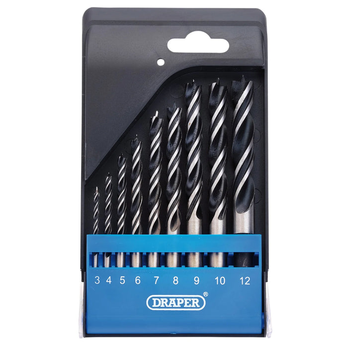 Draper Brad Point Drill Bit Set (9 Piece) - DBWS2