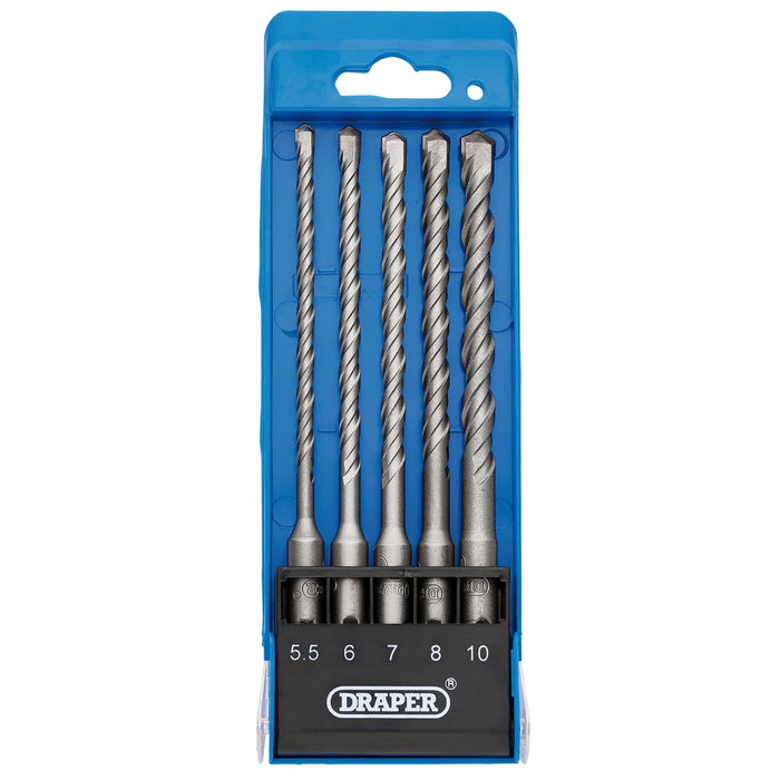 Draper SDS Plus Centric Tip Drill Bit Set (5 Piece) - DBSDS2
