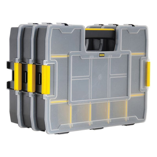 Stanley® Hand Tools SORTMASTER™ Junior Stackable Organiser Bonus Triple Pack STANLEY® Hand Tools - Town Tools