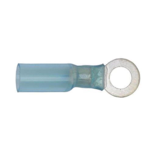 Sealey Heat Shrink Ring Terminal6.4mm Blue Pack of 25 BTSR2564 Sealey - Town Tools 