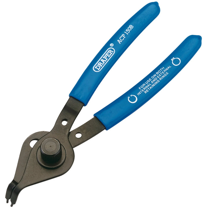 Draper Bent Nose Reversible Circlip Pliers - ACP150B
