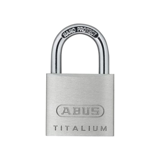 Abus Mechanical 64TI/30mm TITALIUM™ Padlock Keyed Alike KA6311 ABUS Mechanical - Town Tools