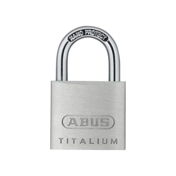 Abus Mechanical 64TI/30mm TITALIUM™ Padlock Keyed Alike KA6311 ABUS Mechanical - Town Tools