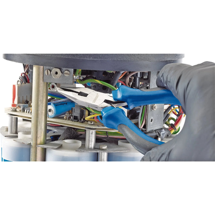 Draper Soft Grip Long Nose Mini Pliers, 125mm - MPLNSG