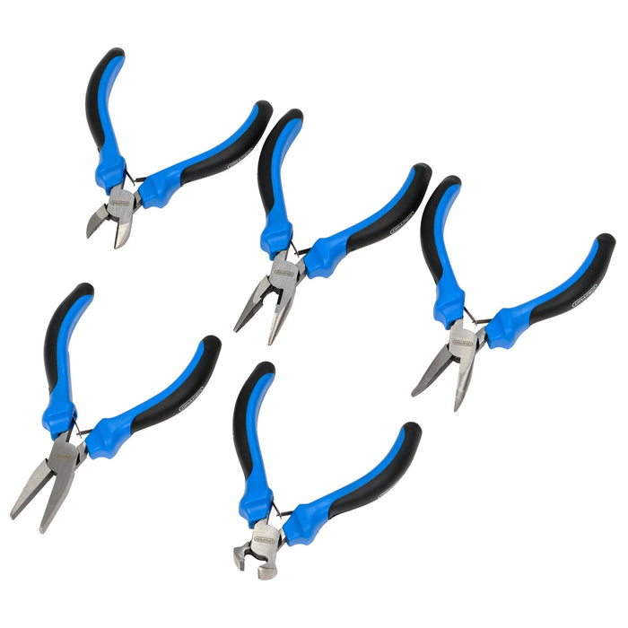 Draper Soft Grip Mini Pliers Set (5 Piece) - MPSG5