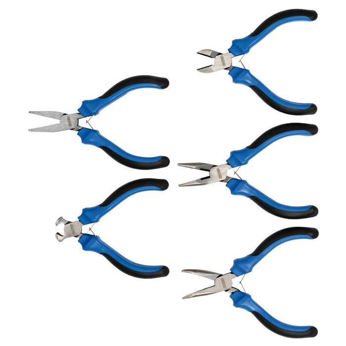 Draper Soft Grip Mini Pliers Set (5 Piece) - MPSG5