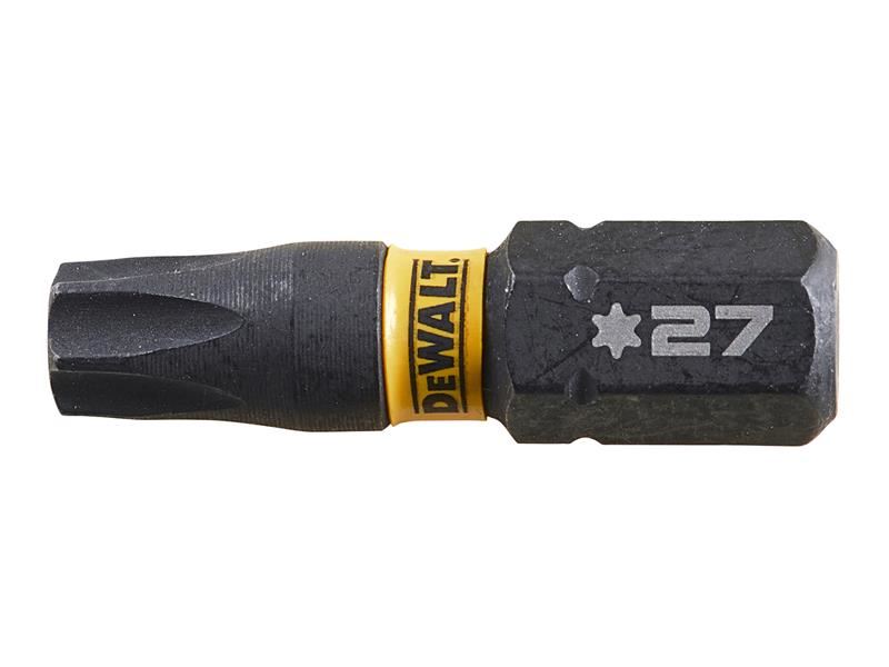 DeWALT Power Tools EXTREME FlexTORQ Bits T27 x 25mm (Pack 5) DeWALT Power Tools - Town Tools