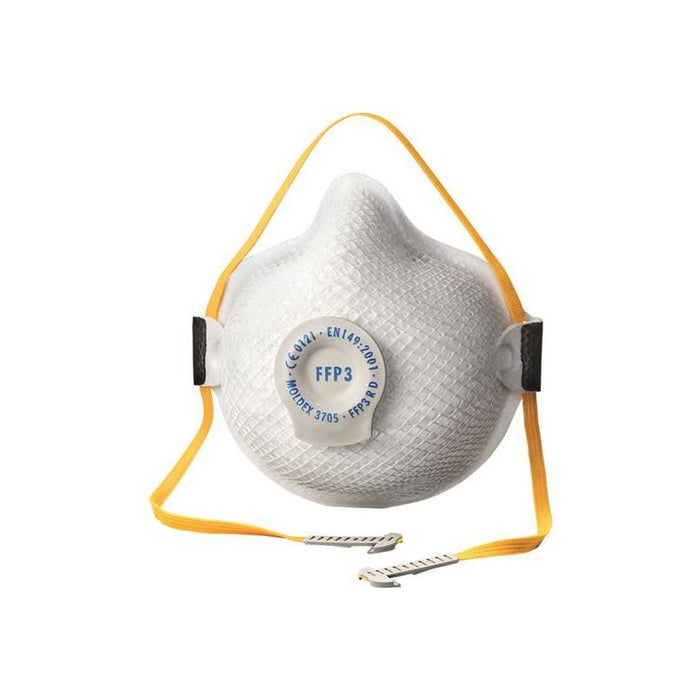 Moldex Air Seal FFP3 R D Valved Reusable Mask (Pack of 8) Moldex - Town Tools