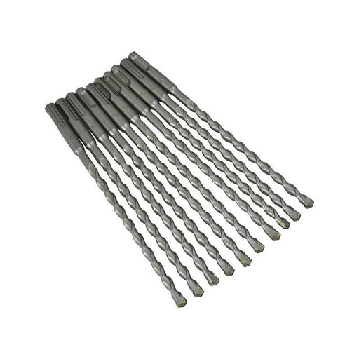 Faithfull SDS Plus Drill Bit 8mm OL: 210mm WL: 150mm Bulk 10 Faithfull - Town Tools