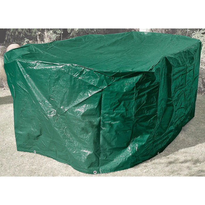Draper Oval Patio Set Cover, 2300 x 1650 x 900mm - OC11