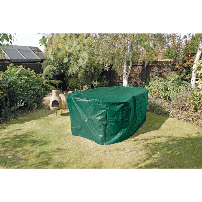 Draper Oval Patio Set Cover, 2300 x 1650 x 900mm - OC11