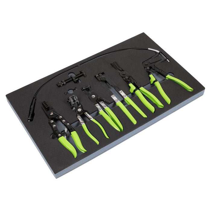 Sealey Hose Clip Removal Tool Set 7pc VS2662 Sealey - Town Tools 