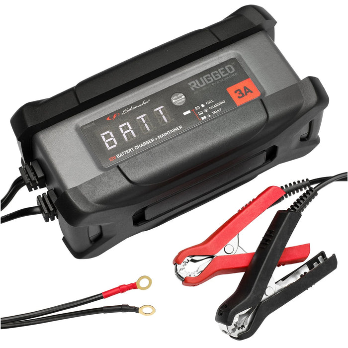 Schumacher® Rugged SPX458, 3A 12V Battery Charger and Maintainer - SPX458