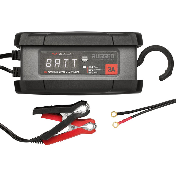 Schumacher® Rugged SPX458, 3A 12V Battery Charger and Maintainer - SPX458