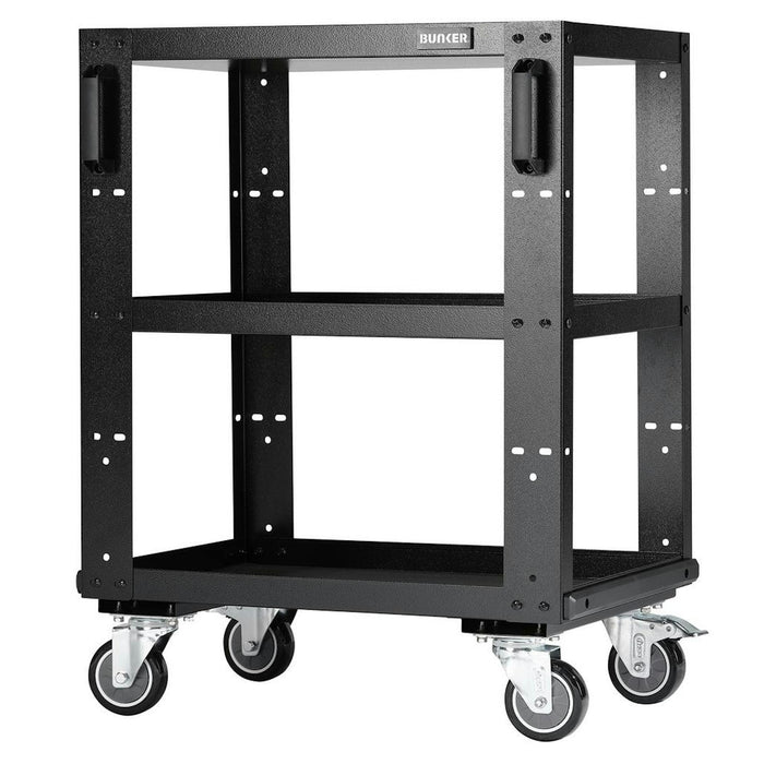 Draper Bunker Modular 3 Tier Tool Trolley, 646mm