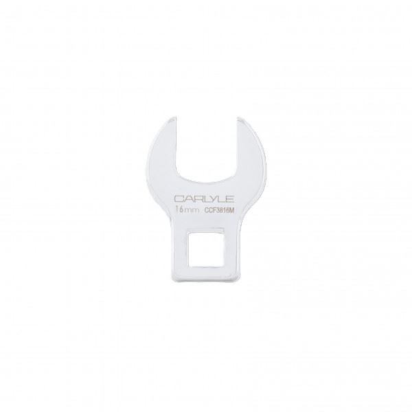 Carlyle Tools 3/8In Drive 16mm Open-End Crowfoot Wrench
