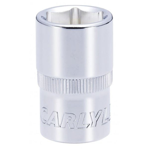 Carlyle Tools Socket - Shallow - Metric Standard - 1/2In. Dr - 17 mm - image 1