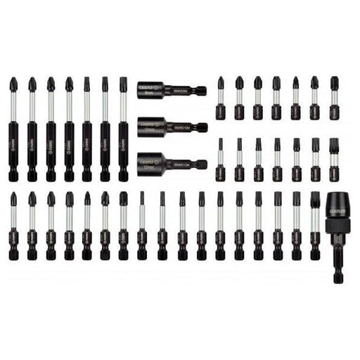 Carlyle Hand Tools Insert Bit Set - Impact Hex Bit - 1/4in. - 42 Piece Caryle Tools - Town Tools 