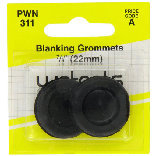 Wot-Nots Grommets - Blanking - 22mm - Pack Of 2 Pearl - Town Tools 