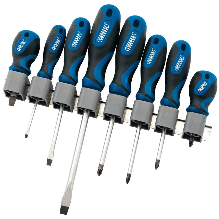 Draper Soft Grip Screwdriver Set (8 Piece) 48933 Draper - Town Tools 