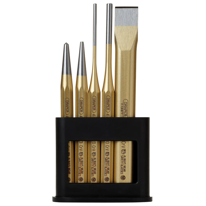 Draper Expert Chisel and Punch Set (5 Piece) - 5HB