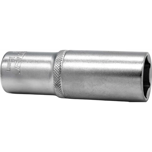 Sealey 1/2"Dr Deep Socket 19mm (Micro Satin Finish)