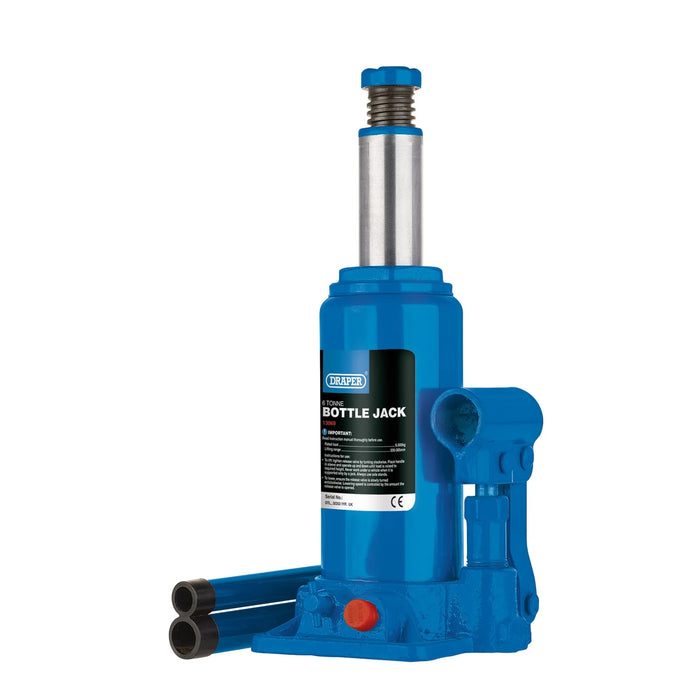Draper Hydraulic Bottle Jack, 2-6Tonne