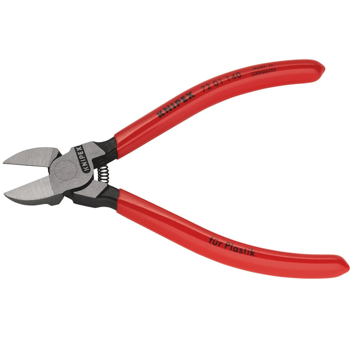 KNIPEX 72 01 140 Diagonal Cutters, 140mm - 72 01 140 SBE