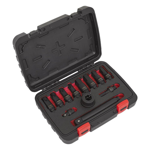 Sealey Premier Premier Impact Socket Bit & Accessories Set 3/4"Sq Drive 12pc Sealey Premier - Town Tools 
