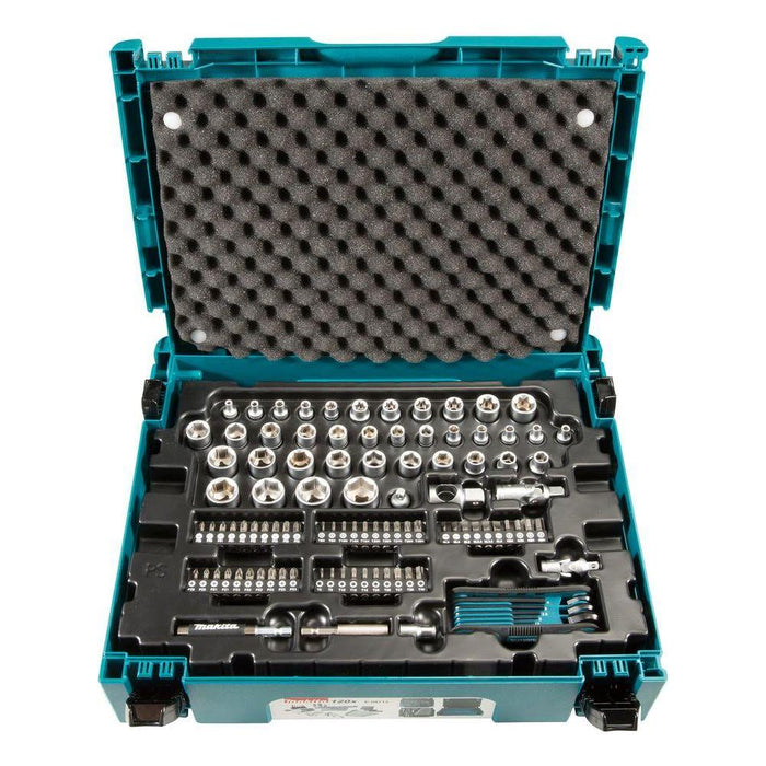 Makita 120 Piece Maintenance Set In A Makpac Case E-08713 Makita - Town Tools