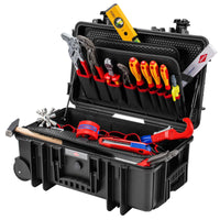 KNIPEX 00 21 33 S Tool Case "Robust26 Move" Plumbing, 17 Parts - 00 21 33 S