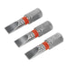 Sealey Power Tool Bit Slotted 5mm Colour-Coded S2 25mm Pack of 3 AK210508 Sealey - Town Tools 