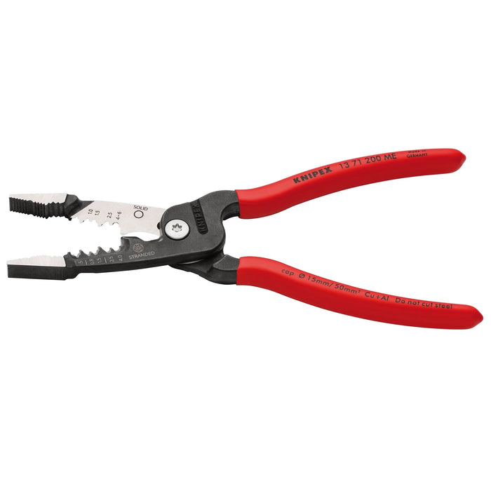KNIPEX 13 71 200 ME Wire Stripper with Plastic Coated Handles, 200mm
