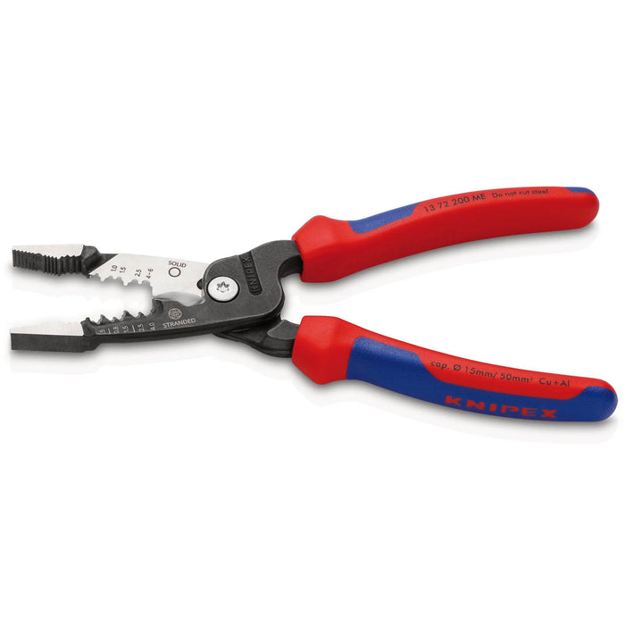 KNIPEX 13 72 200 ME Wire Stripper with Multi-Component Grips, 200mm