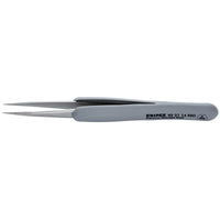 KNIPEX 92 21 14 ESD Precision Tweezers with rubber handles ESD, 130mm