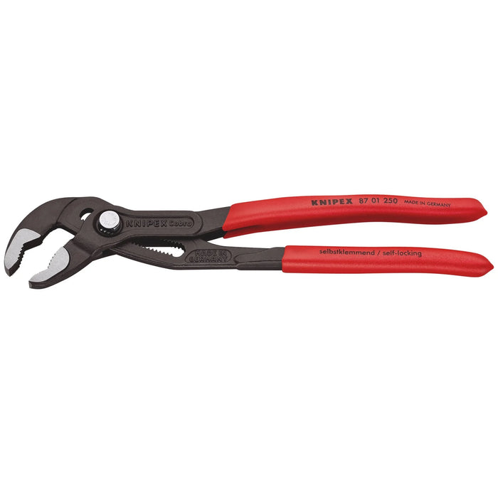KNIPEX 87 01 250 SB Cobra® High-Tech Water Pump Pliers, 250mm - 87 01 250 SB