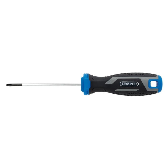 Draper Phillips Soft Grip Screwdriver, PH0 x 75mm - 200/PH
