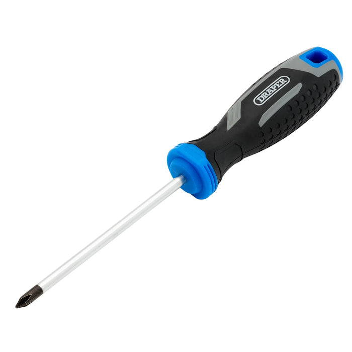 Draper Phillips Soft Grip Screwdriver, PH1 38-100mm