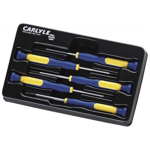 Carlyle Hand Tools Screwdriver Set - Hex - 5 Piece Caryle Tools - Town Tools 