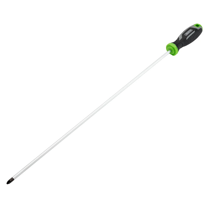 Draper Pozi Soft Grip Screwdriver, PZ2 38-450mm