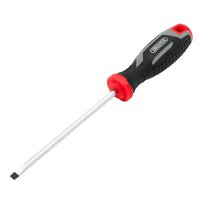 Draper Slotted Parallel Soft Grip Screwdriver, SL5.5 x 125mm - 200/SL