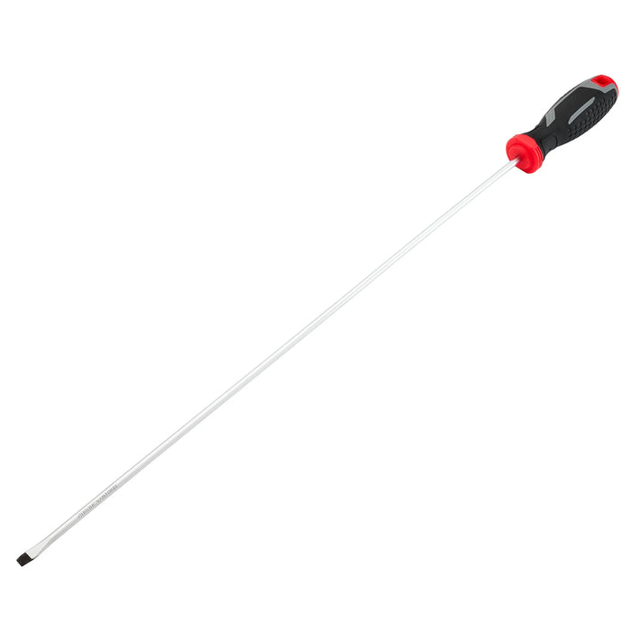 Draper Slotted Soft Grip Screwdriver, SL5.5 38-450mm