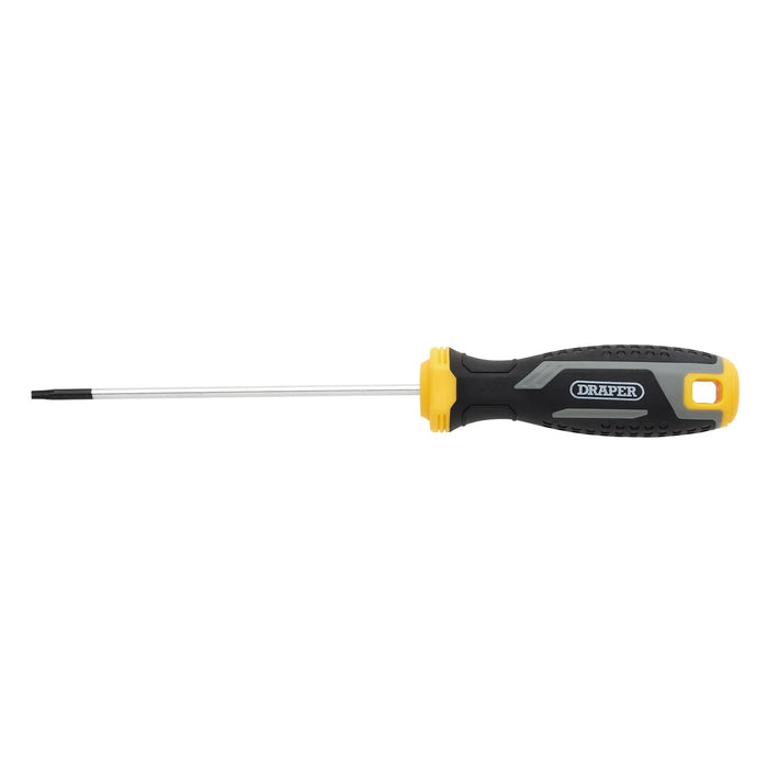 Draper TX-STAR® Tamperproof Soft Grip Screwdriver, T10H x 100mm - 200/TH