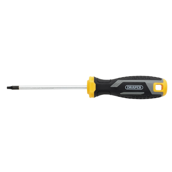 Draper TX-STAR® Tamperproof Soft Grip Screwdriver, T15H x 100mm - 200/TH