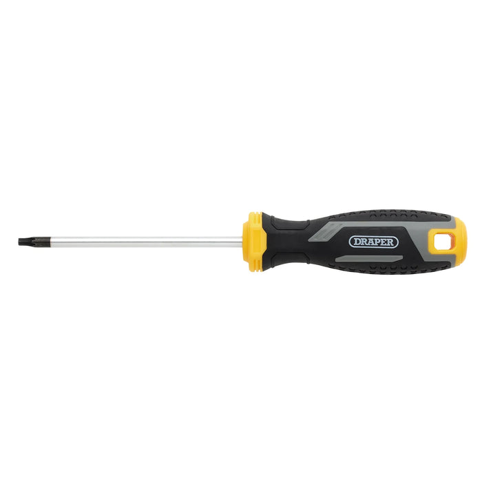 Draper TX-STAR® Tamperproof Soft Grip Screwdriver, T20H x 100mm - 200/TH